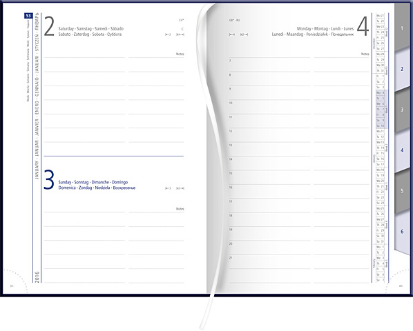 Datoline - Buchkalender DL 8.23
