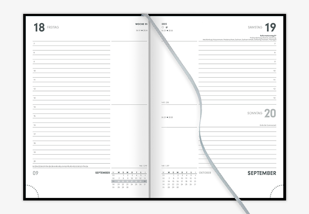 Datoline - Buchkalender DL 8.44