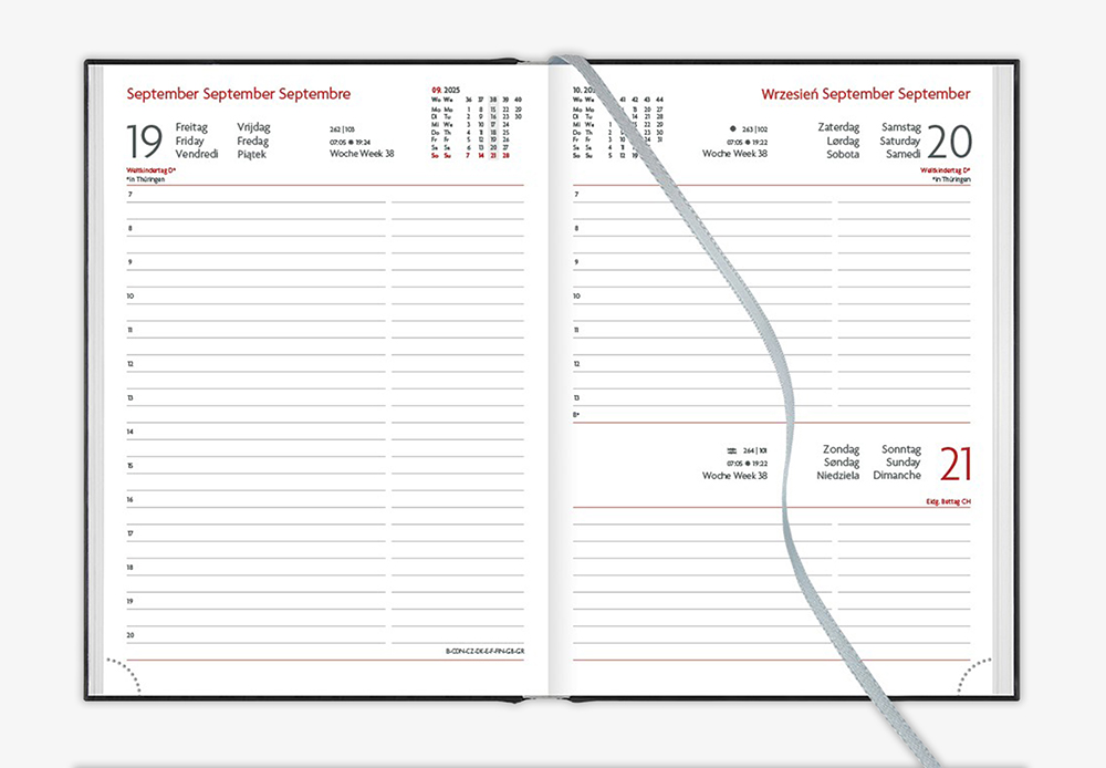 Datoline - Buchkalender DL 8.57