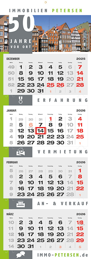 Datoline - 4-Monatsplaner DL 4.2