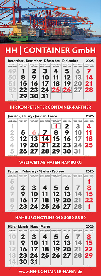 Datoline - 4-Monatsplaner DL 4.84