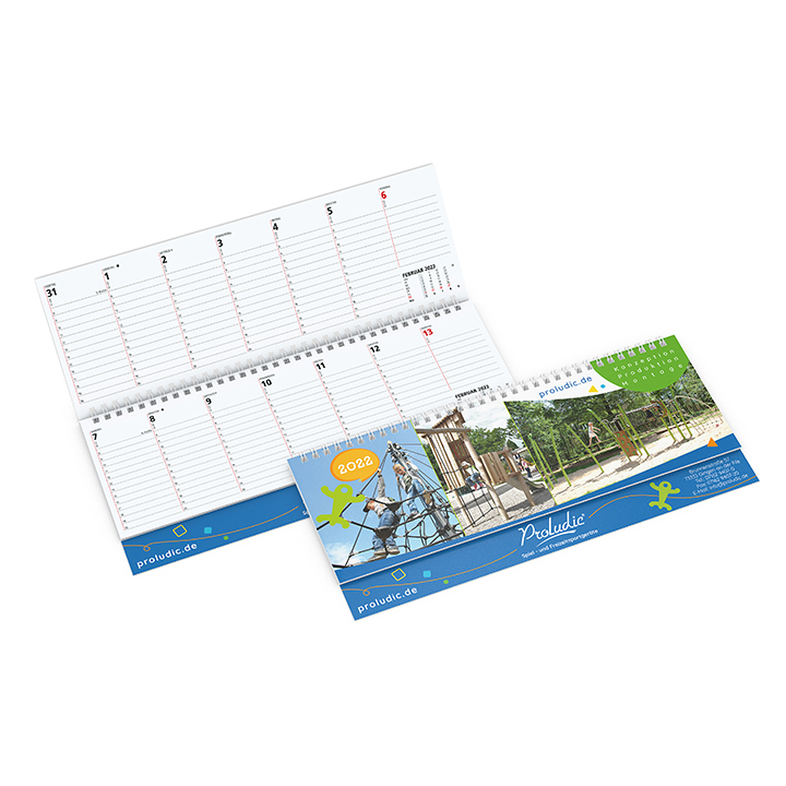 Datoline Tischquerkalender DL 7.10