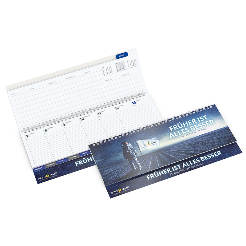 Datoline Tischquerkalender DL 7.14
