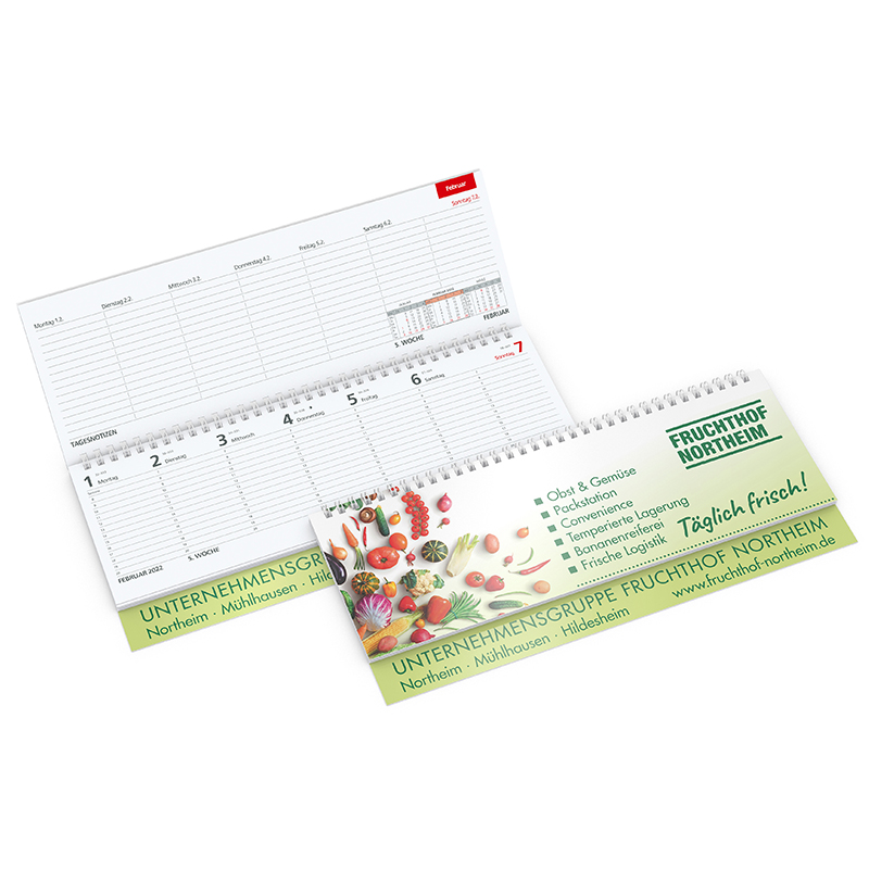 Datoline Tischquerkalender DL 7.15
